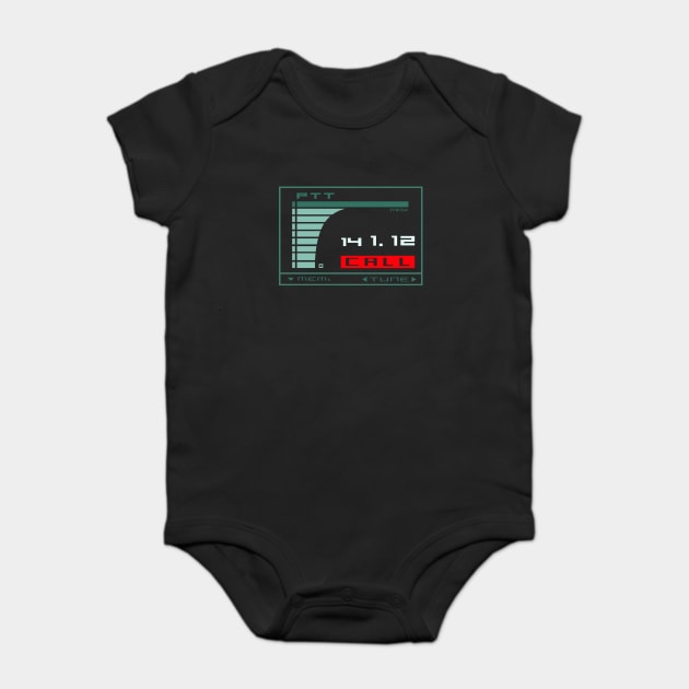 Otacon Call Metal Gear Solid Baby Bodysuit TeePublic